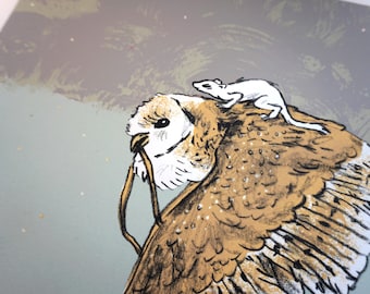 Aufbruch - is an original screen print. The graphic is printed by hand in a small limited edition.