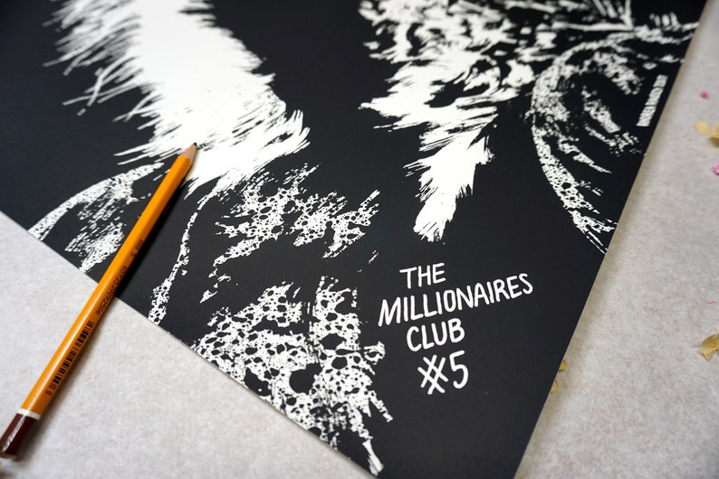 The Millionaires Club 5 Original Siebdruck Grafik Bild 4