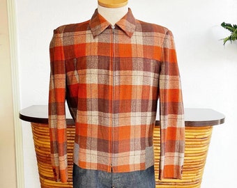 1940s 1950s Vintage Pendleton Ricky Jacket