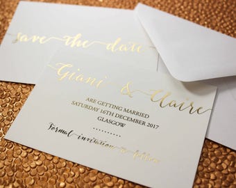 Wedding Save The Dates Etsy Uk