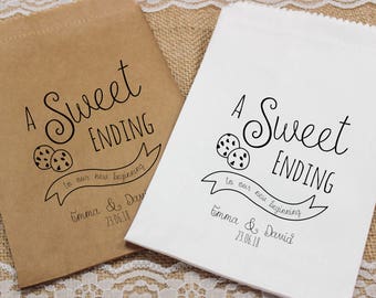 Wedding cookie bags Clearance