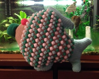 Fish cushion / Cushion crochet /Handmade