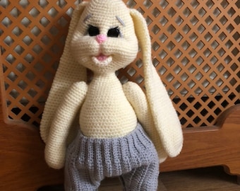 Bunny Rabbit Crochet Doll Pattern