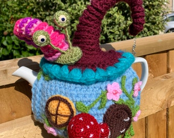 Fairy house tea cosy