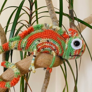 Chameleon crochet pattern