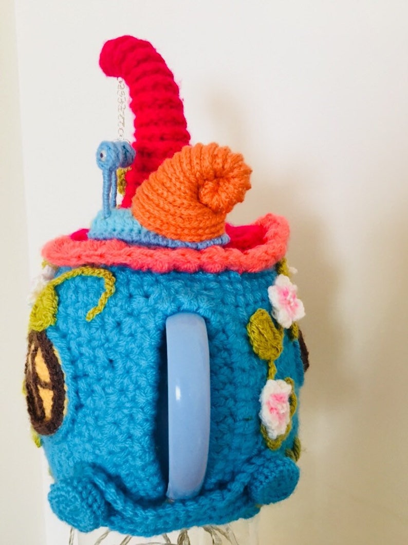 fairy houe Crochet tea cosy