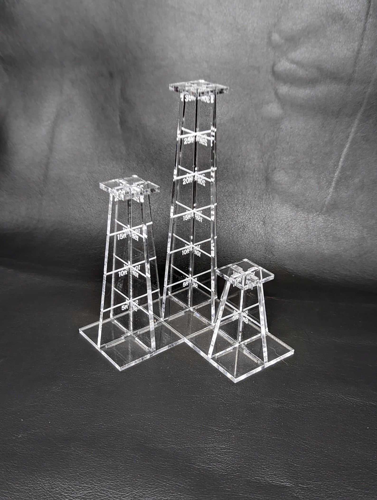 Dnd Shirt TRPG Terrain Elevation System Combat Risers For DND Miniatures - 8 Adjustable Flight Stands With Bases, Obsidian Black Tabletop Gaming Risers Dnd Terrain