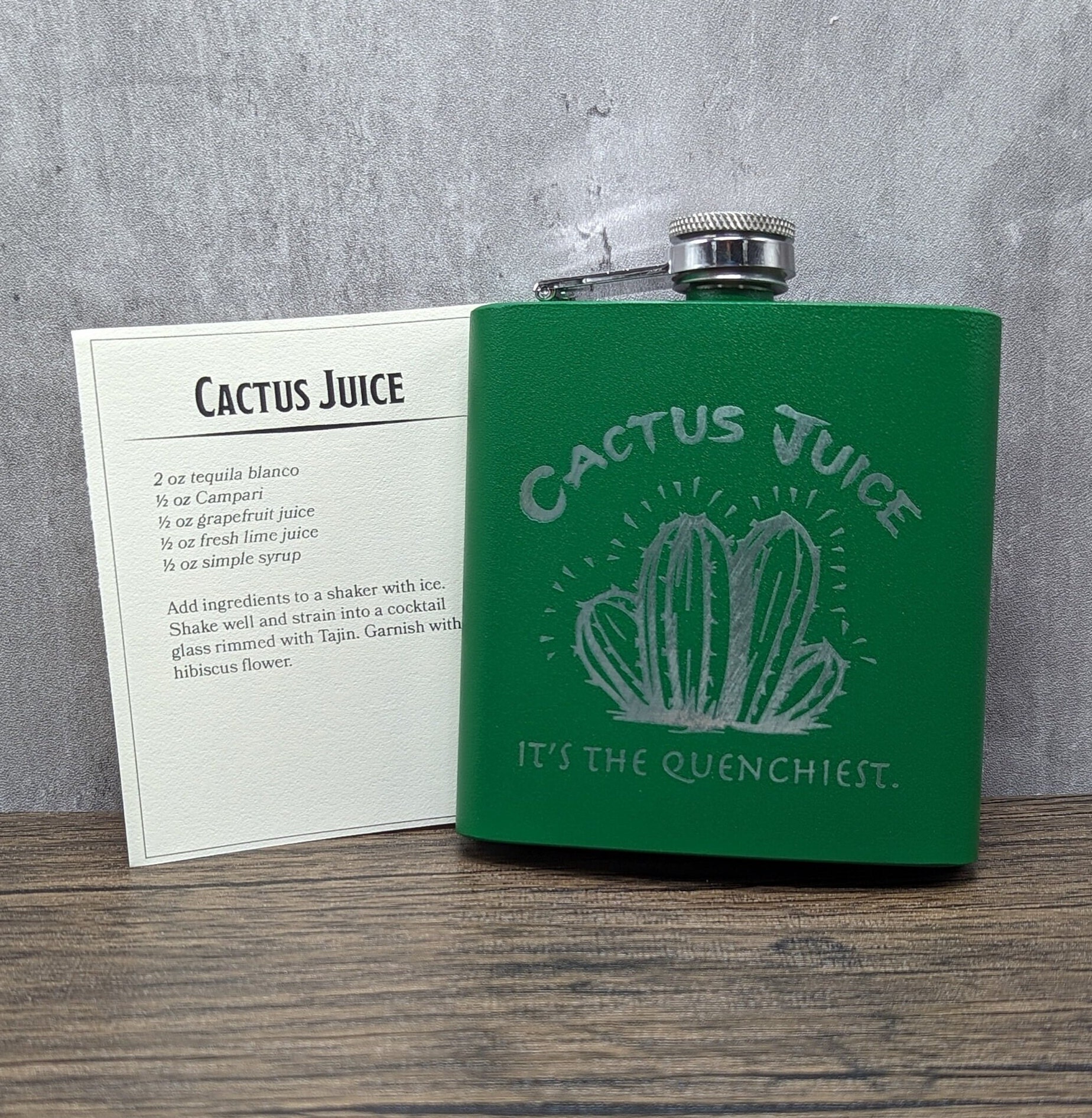 Cactus Juice Hip Flask and Cocktail Recipe | Avatar: the