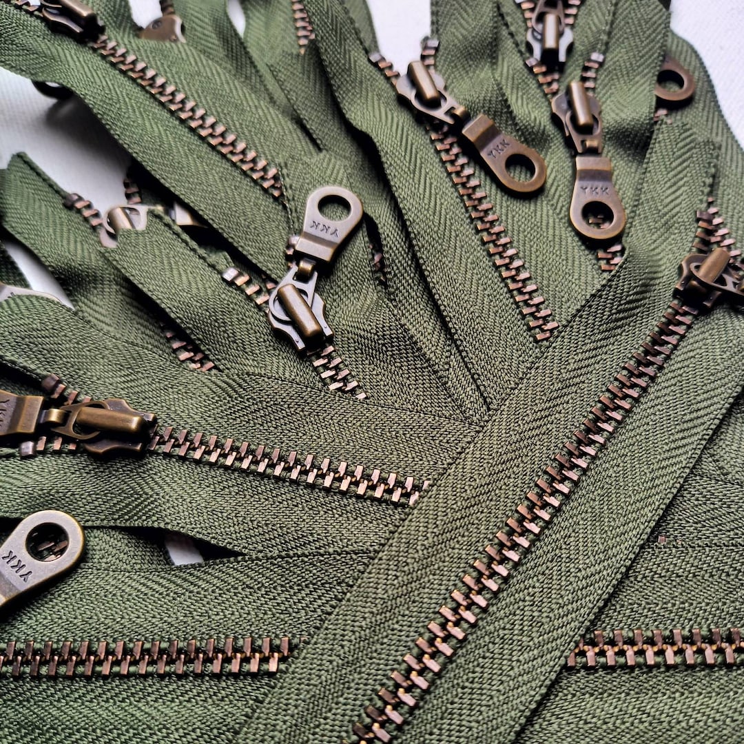070807○ US ARMY GRIPPER ZIPPER 深 M-65