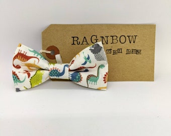 Dinosaur Cat Bow Tie | Dinosaur Bow Tie | Dinosaur Print Bow Tie For Cats | Dinosaur Pet Bow Tie