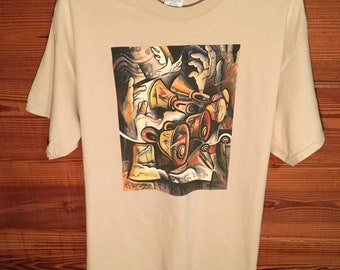 Vtg Picasso Shirt Etsy