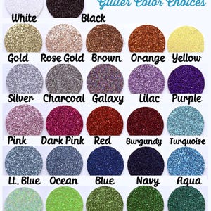 Rehearsal dinner confetti color choices. Choose from 27 different colors: White, black, gold, rose gold, brown, orange, yellow, silver charcoal, galaxy mix, lilac, purple, pink, dark pink, red, burgundy / maroon, turquoise, light blue, ocean blue, blue, navy, aqua, mint, lime green, light green, green and emerald green.
