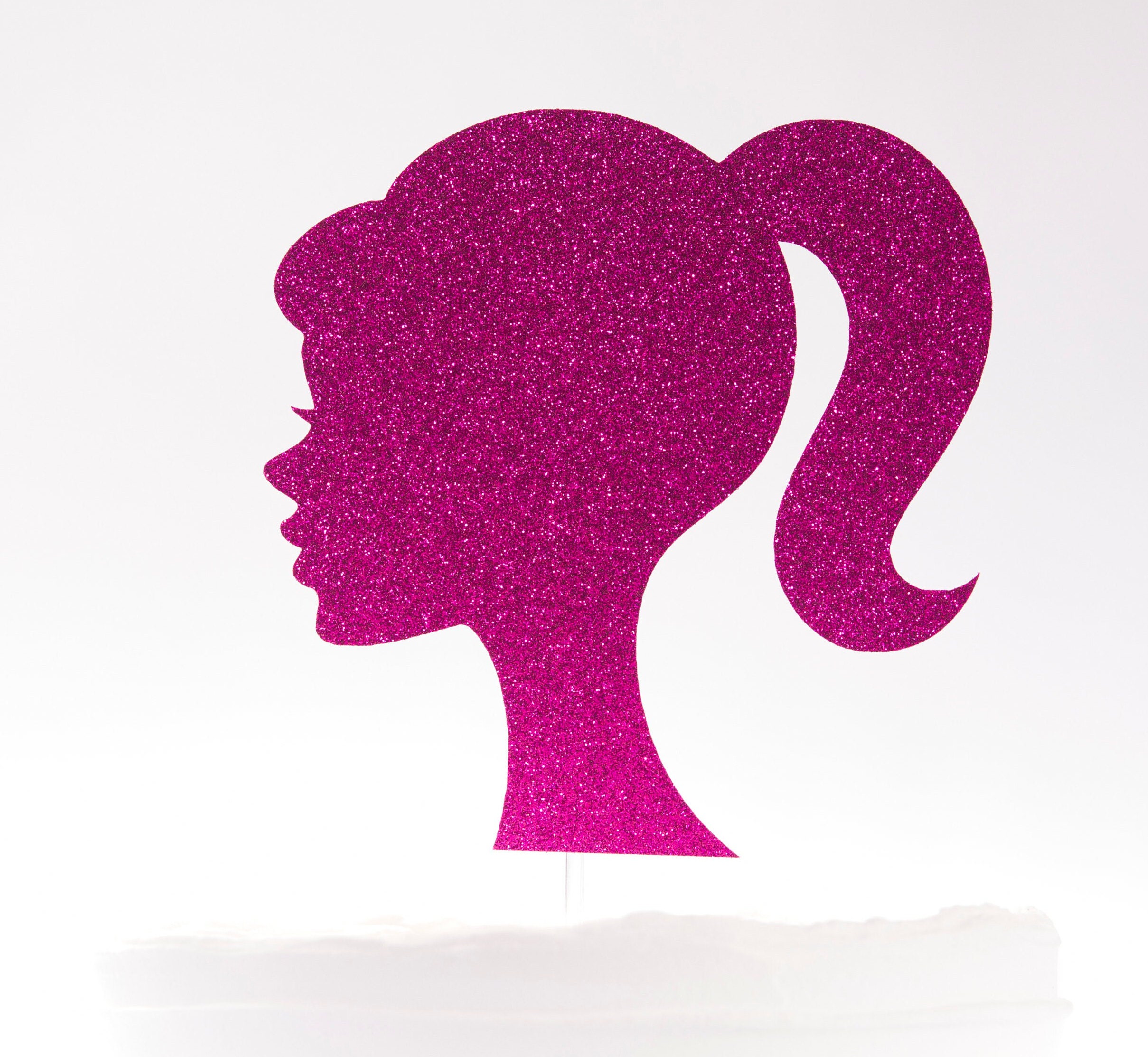 Barbie Cake Topper & Head Silhouette 