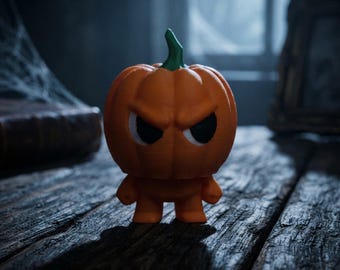 Figura de calabaza Jack O' Lantern, juguete de personaje de Halloween aterrador