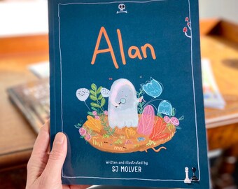 Alan the ghost. Friendly ghost. Imaginary friend. Ghost stories. Growing up. magic.