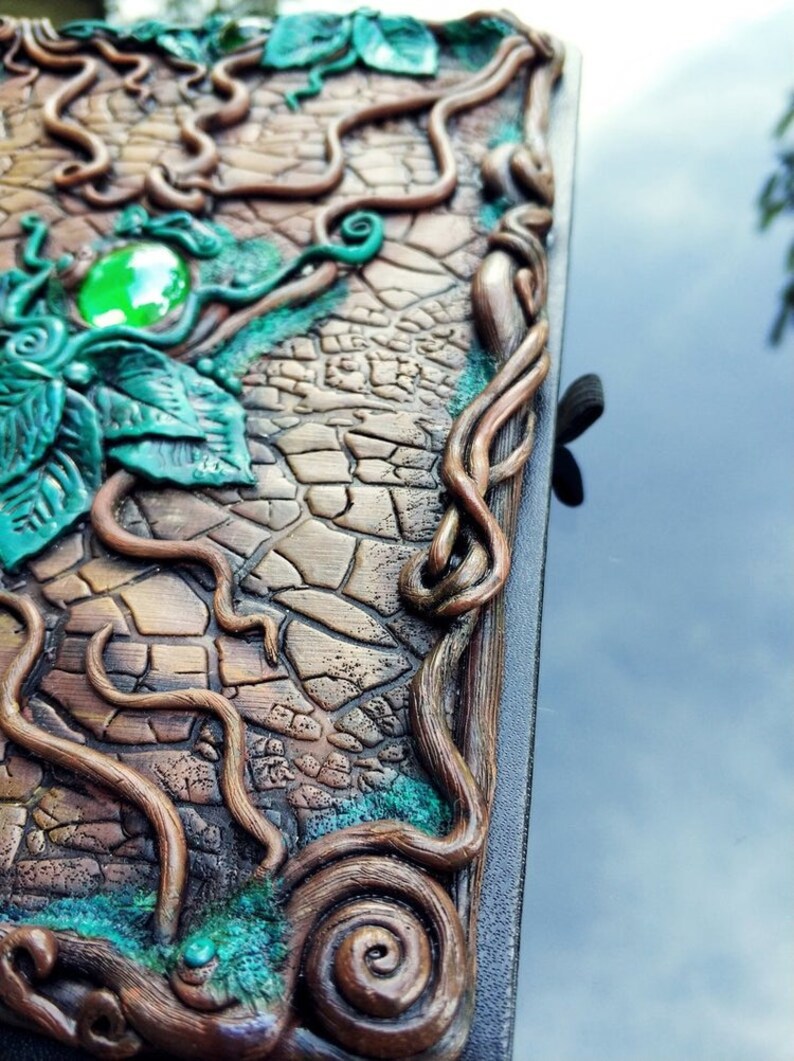 Druid Spellbook Elven Journal Grimoire Notebook Pagan - Etsy Canada