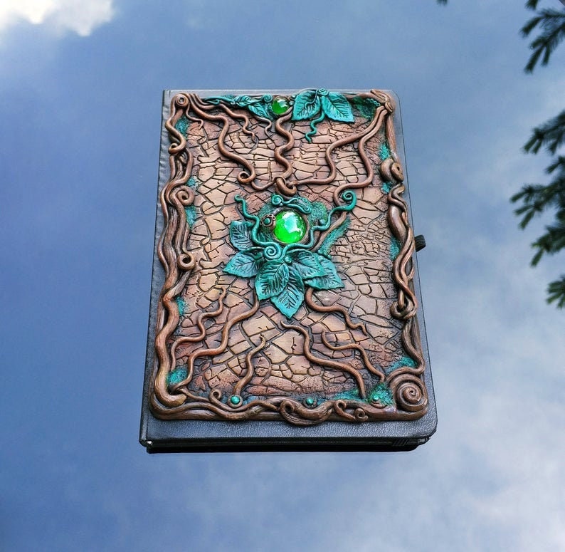 Elven Notebook Fantasy Notebook Elven journal Mother Earth Etsy