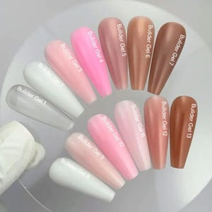 Gel constructor fuerte, gel esculpidor, gel extensor, gel fortalecedor natural francés, gel duro para manicura artística