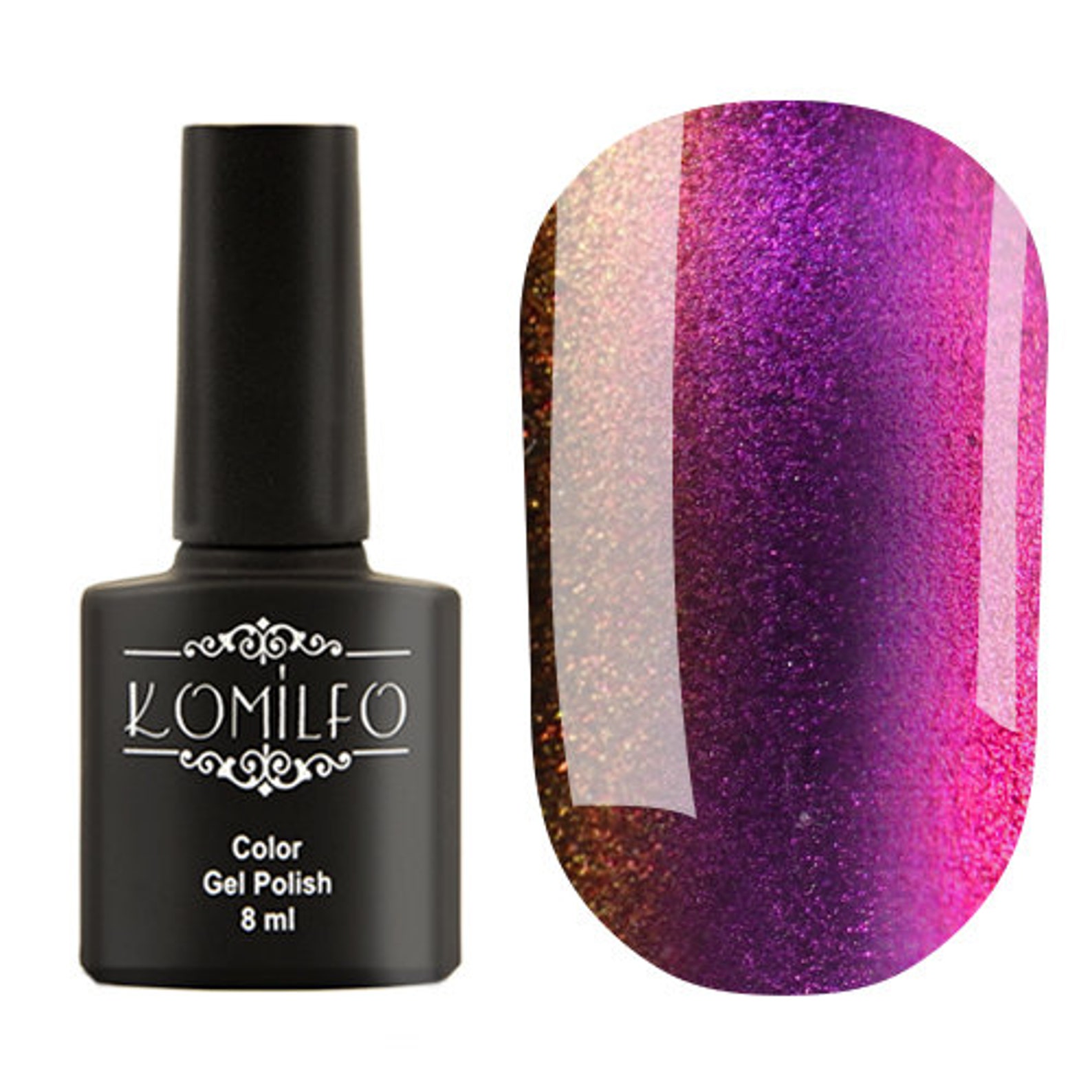 5D Cat Eye Gel Polish Komilfo Nail Poish Galaxy Etsy