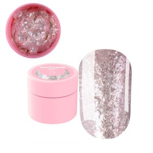 Luna Sapphire Flakes Shine Moon Pearl Aurora Gel Polish Sparkle für die Maniküre