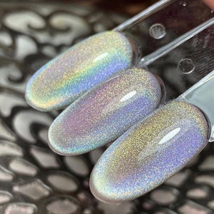 Oxxi Rainbow Cat Gel Polish Galaxy Holo Glitter Magnetic Nail Polish Holographic Prism Shimmer Varnish Nail Art Chameleon Manicure