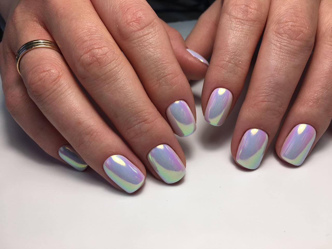 Mermaid Pigment Aurora Hologram – Holografisches Glitzerpigment Für Nails – Ca. 0,5 G