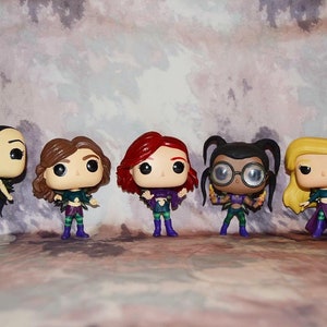 czarownica. Komiksy Pop Figur magisches Mädchen Hexe