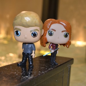 Clary und Jace custom pop figure