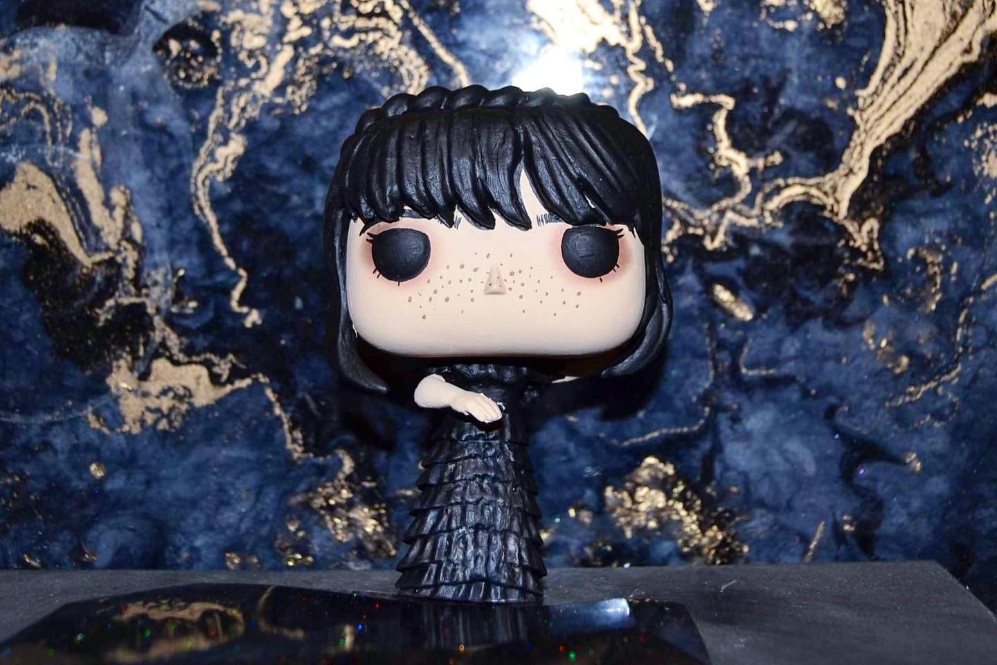 Figurine Pop Mélina Mercredi Addams 3D Pop Vinyle Figure pour