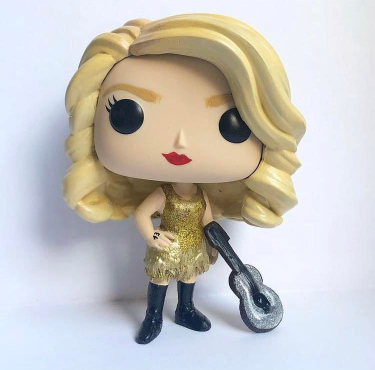 Made a custom fearless pop to add to my taylor swift pop