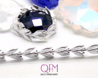 1 Stück Feinsilber 999 Cast Bezel Draht, Floral Silber Draht, Silber Galerie Draht, gegossener Silberdraht, JBB Zubehör, Schmuck Basis