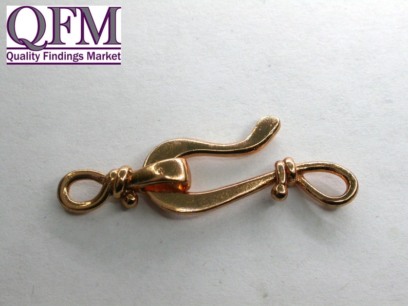 4 Sets/pkg Decorative Hook and Eye Locks in Brass Size Hook Etsy UK