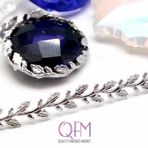 1pc Fine Silver 999 Cast Bezel Wire, Floral Silver Wire, Silver Gallery Wire, Casted Silver Wire, Gallery Ribbon, JBB Findings