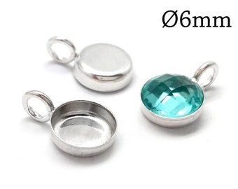 11mm x 32mm Jewel Tie 925 Sterling Silver Baby Cup with Lobster Clasp Pendant Charm 11mm x 32mm Jewel Tie 925 Sterling Silver Baby Cup with Lobster Clasp Pendant Charm