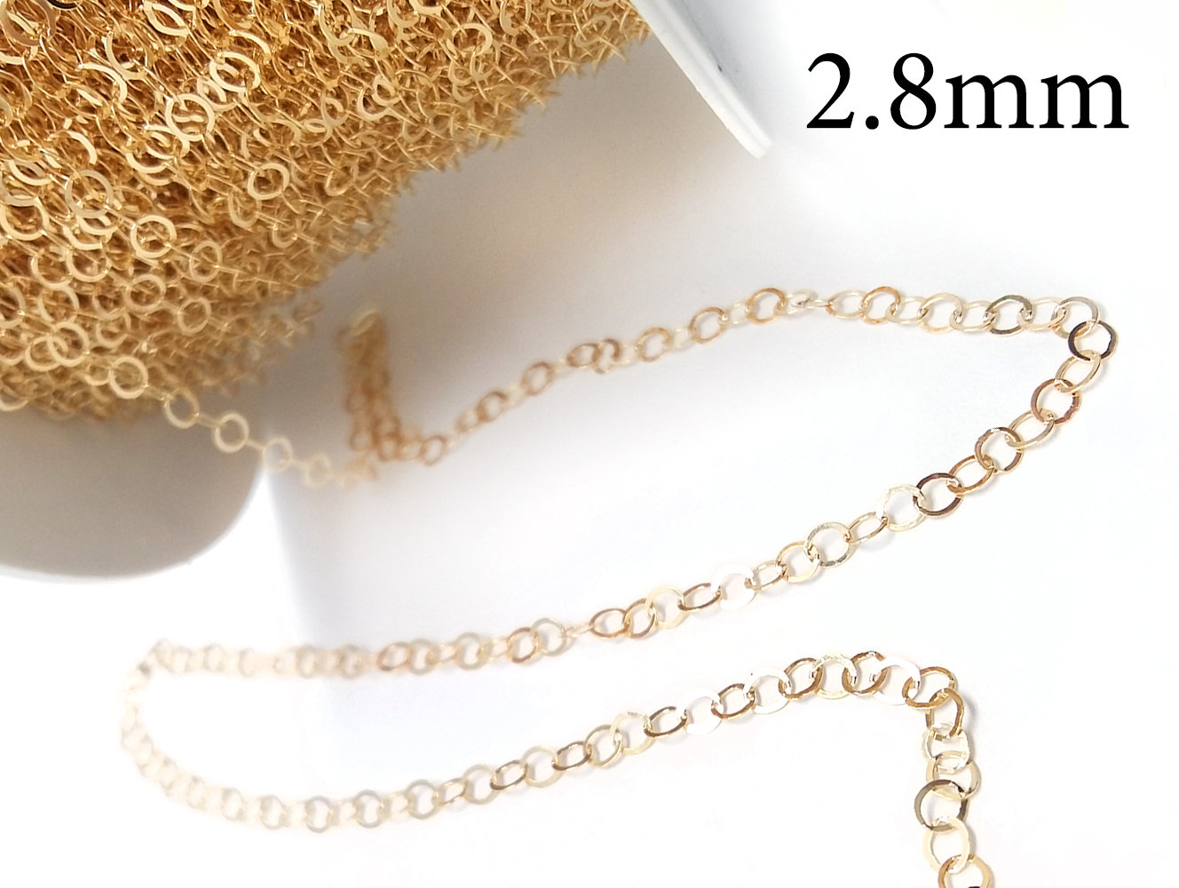 5PCS NEW Wholesale 16"-30" Jewelry 18K GOLD FILLED Singapore Link Chain Necklace 