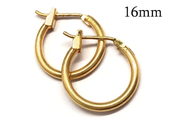 Beaded Hoop Earrings 1.75
