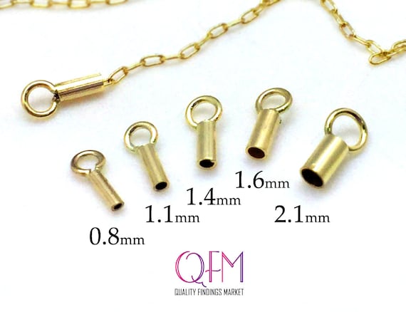 Beading chain end best sale caps