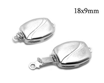 50 Pezzi Adabele Fermaglio Per Ciondolo Resistente All'Appannamento Con - Foto 5