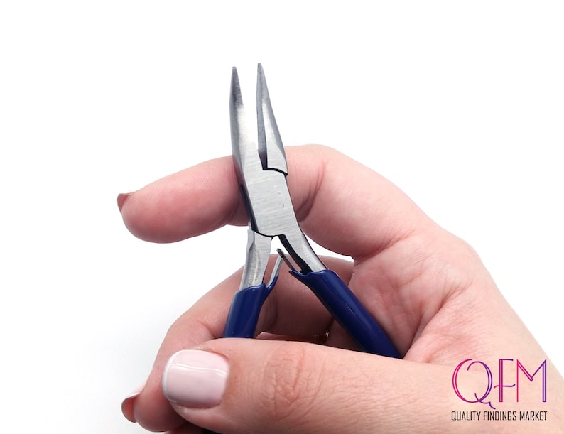 Bent Nose Pliers Professionally Prepped for Jewelry Making and Etsy UK