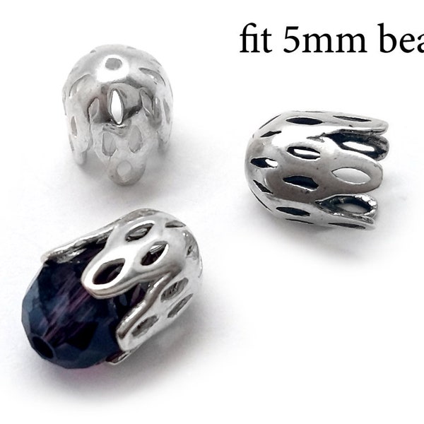 Bead cap, gold-plated brass, 3x1mm ribbed round, fits 2-4mm bead. Sold per pkg of 100. | 8960FN