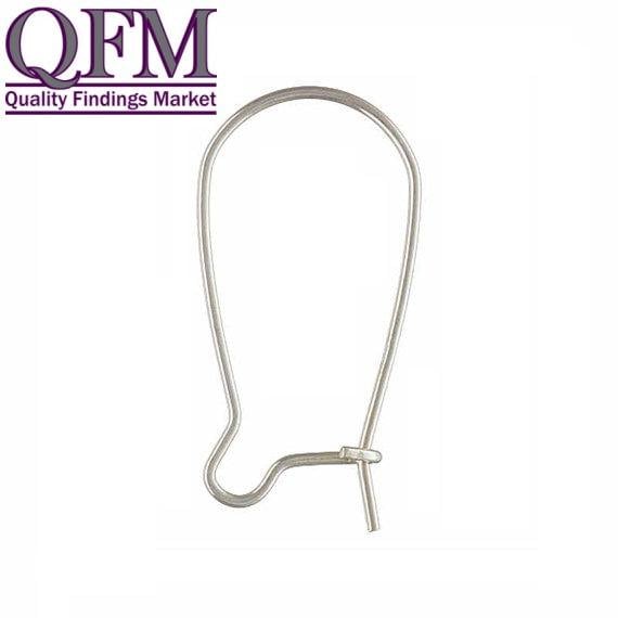Buy 20/50x Ear Hooks, Iron Based Kidney Wire Earring Findings, Kidney Ear  Wire Hooks4cm Long Online in India - Etsy