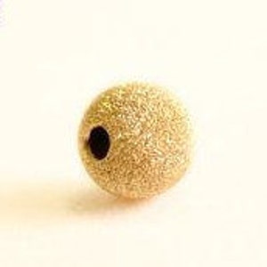 10pcs Gold Filled Sparkle Bead  2.5mm, 6mm, 7mm and 8mm - Seamless Round Spacer Beads, GF beads - Yellow gold filled