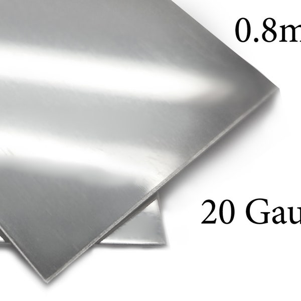 1pc Sterling Silver 925 Sheet, Size 10X10cm, 10X5cm, Thickness 0.8mm 20 Gauge, Stamping, Blank plates,QFM Findings, Jewelry Making Supplies