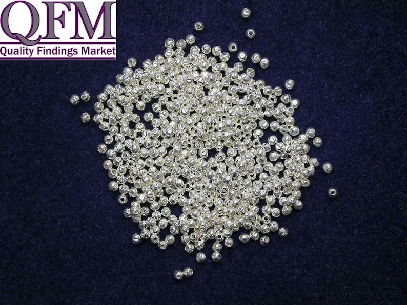 6mm 5mm 4mm 100pcs Hammered Spacer beads in Sterling Silver 925 available in 3mm Silver Beads for necklace Metal beads for bracelet