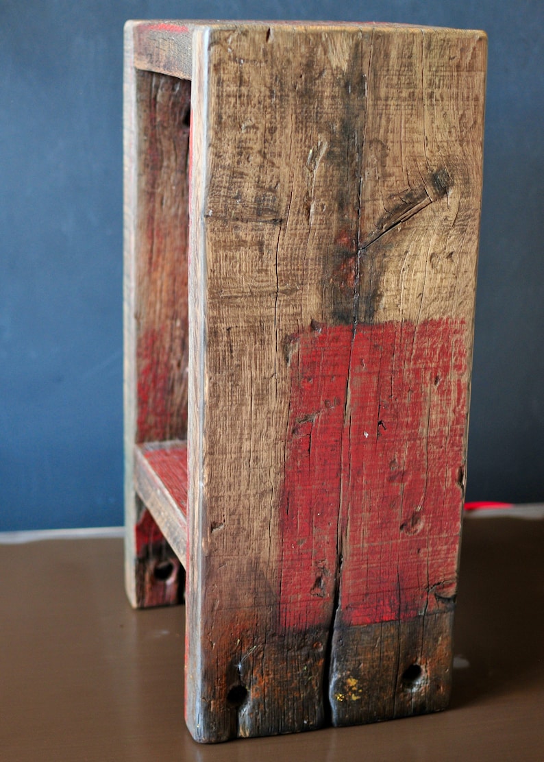 Reclaimed Oak Lamp image 8