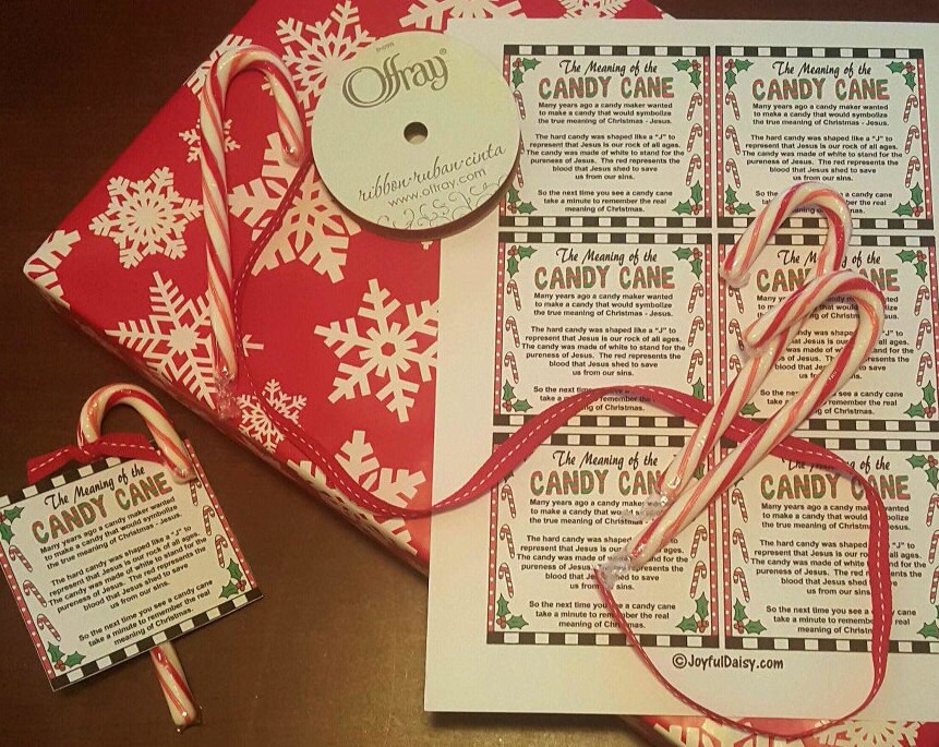 Plastic Beaded “The Meaning of the Candy Cane” Christmas Ornament Craft Kit