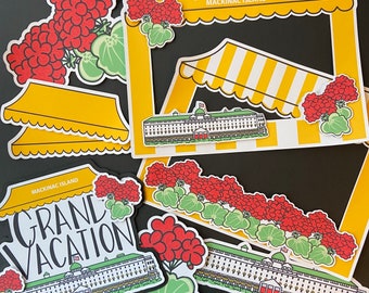 5SBK Mackinac Island Grand Hotel Scrapbooking Kit