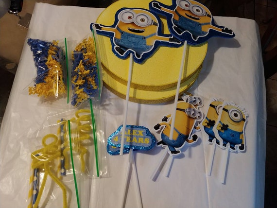 Minion Centerpiece Minions Centerpiece Etsy