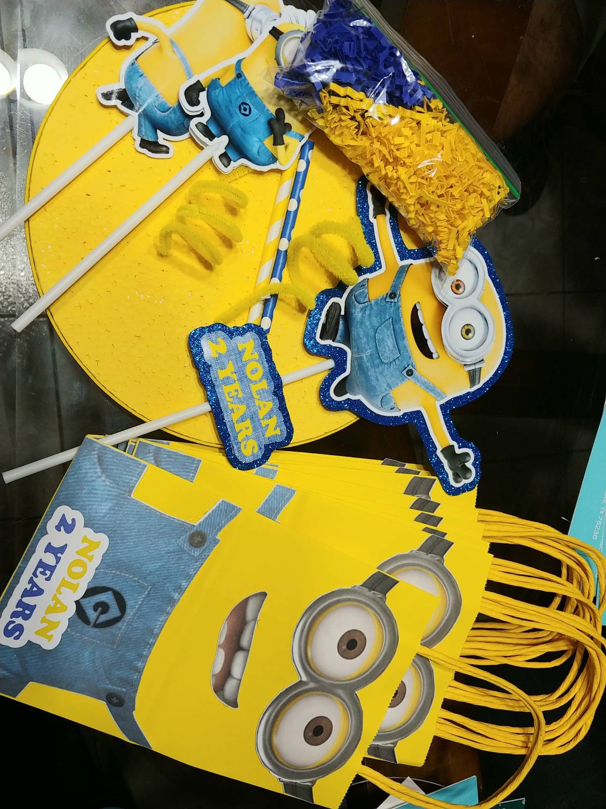 Minion centerpiece Minions Centerpiece Etsy