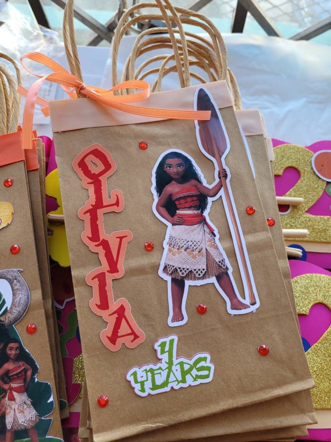 Moana Candybags Custom Moana goodie bags custom goodie bags Etsy